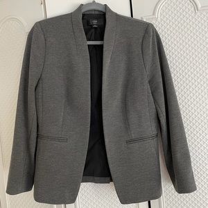 J. Crew Going-Out Blazer in stretch twill, Heather Dove, Sz 8.